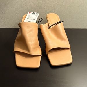 Zara sandals - new with tags